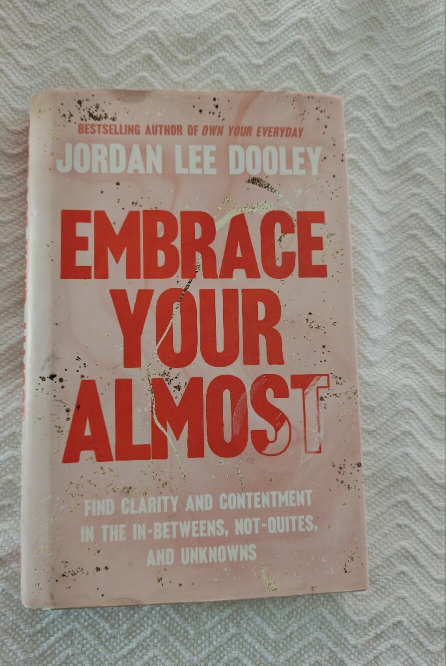 Embrace Your Almost by Jordan Lee Dooley - Pink & Red Cover